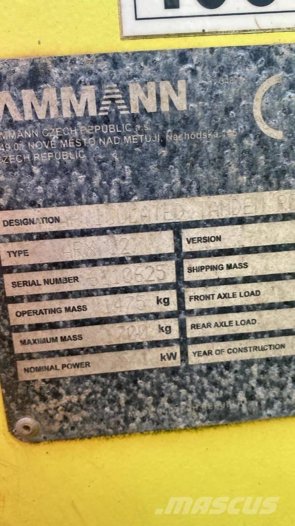 Ammann ARX 12 Tandemwalzen