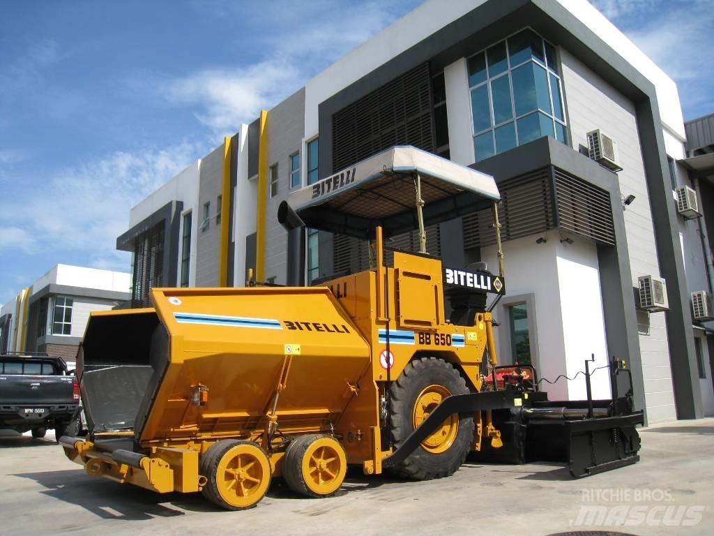 Bitelli 650 Asphalt pavers