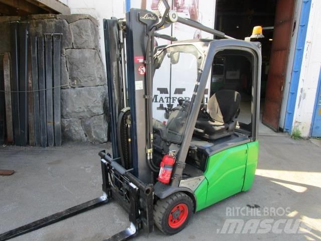 Linde El motvikt Elektrische heftrucks