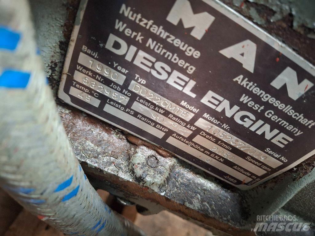 MAN D0226MTE Motoren