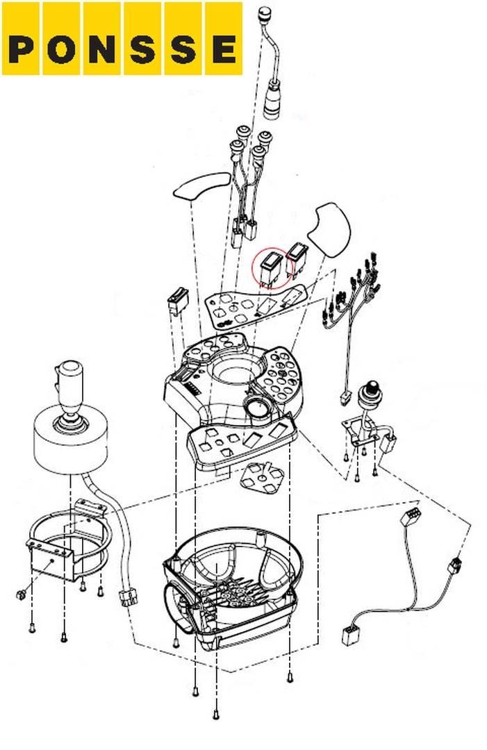 Ponsse 0069070 Elektronik