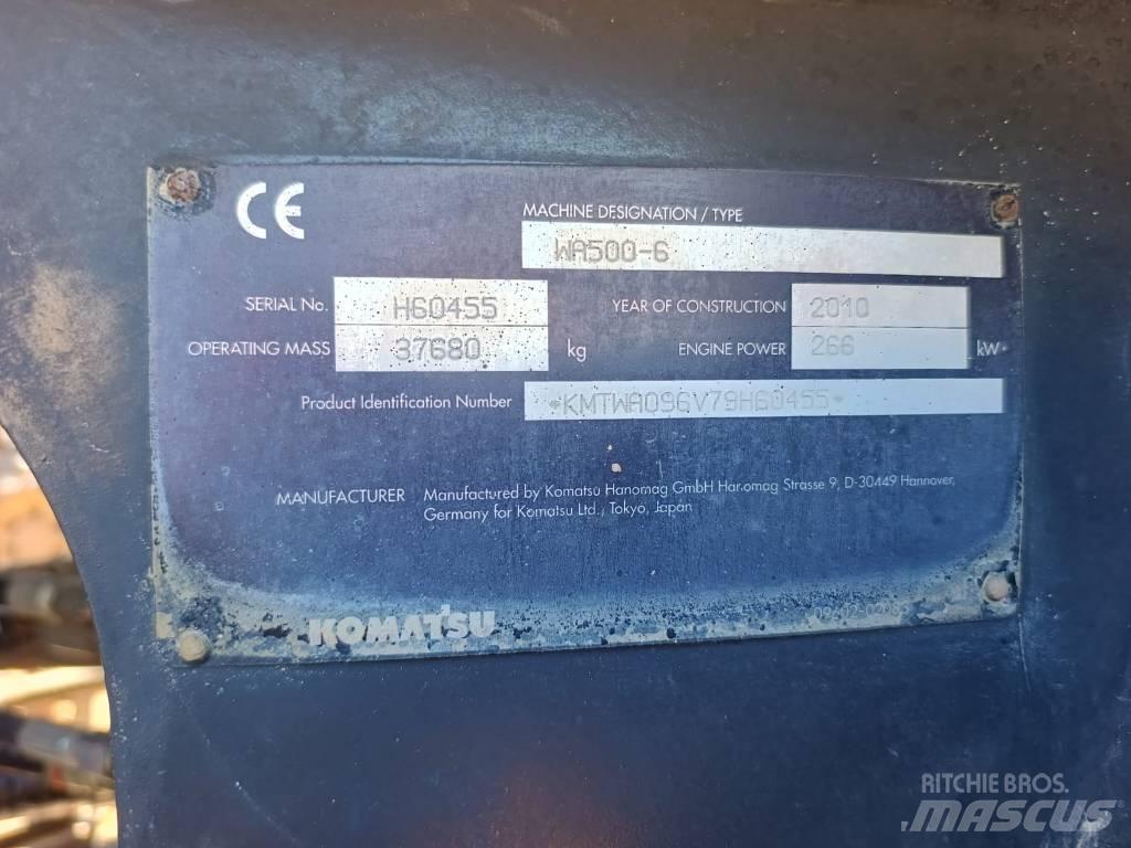 Komatsu WA500-6 Radlader