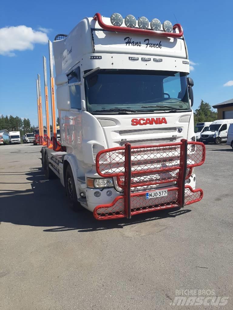 Scania R 560 Holztransporter