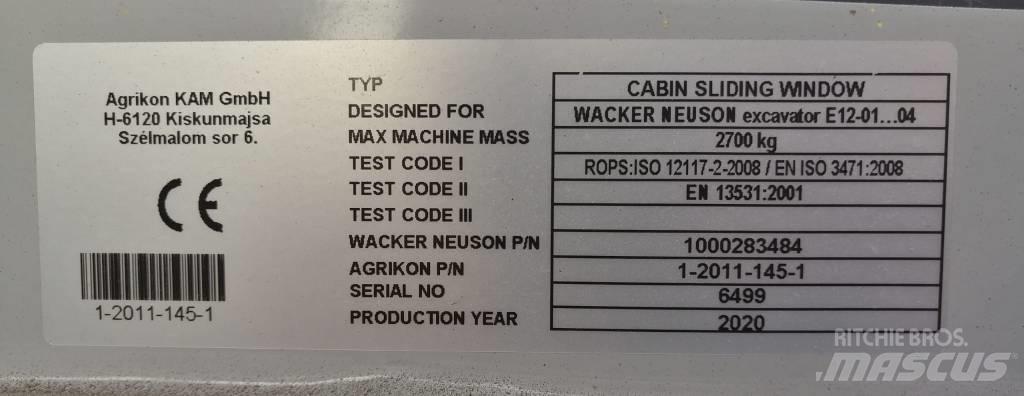 Wacker Neuson ET Andere Zubehörteile