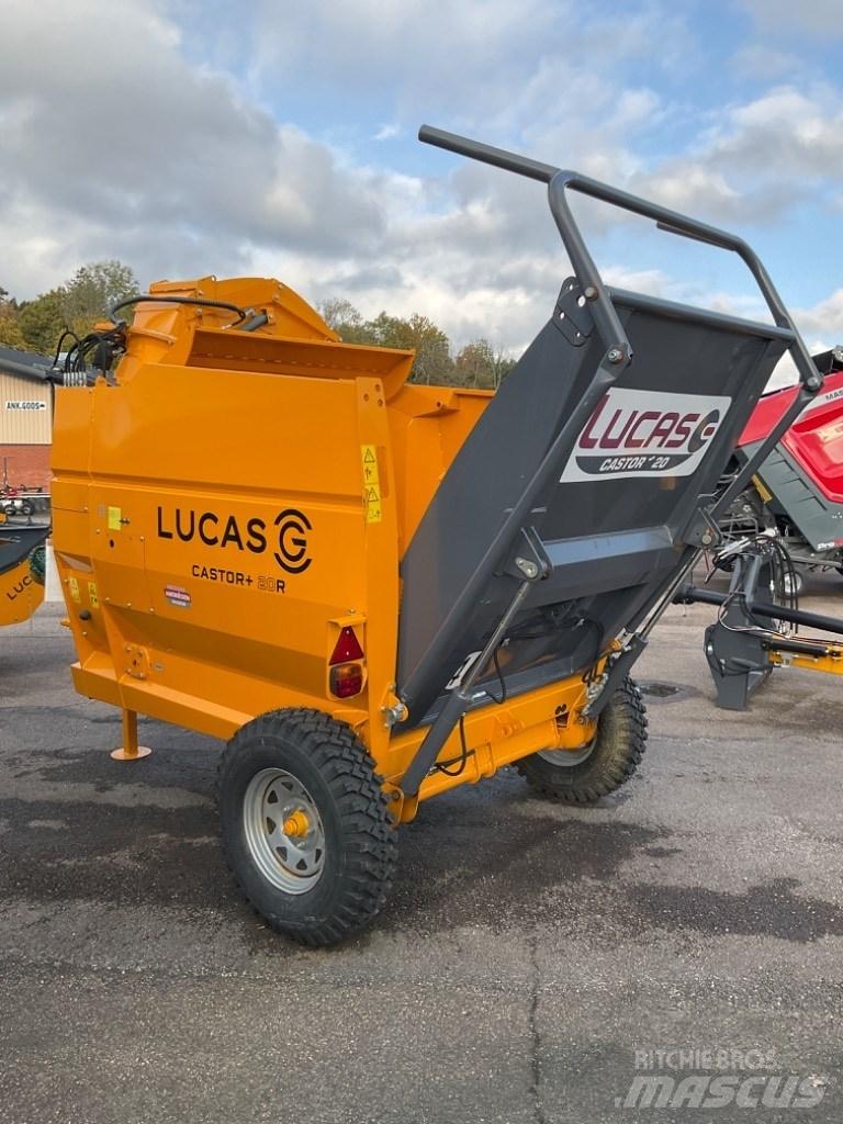 Lucas Castor 20 R Ballenschredder, -schneider und -wickler