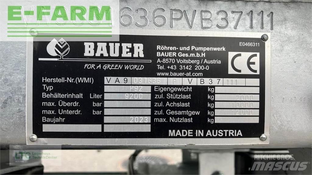 Bauer p 92 Weitere Düngemaschinen