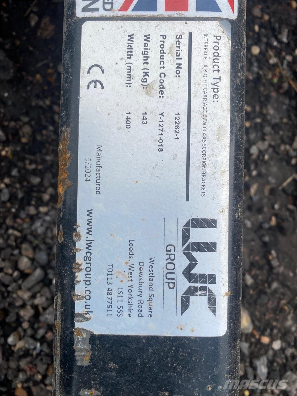  ADAPTOR PLATE Teleskoplader für Landwirtschaft