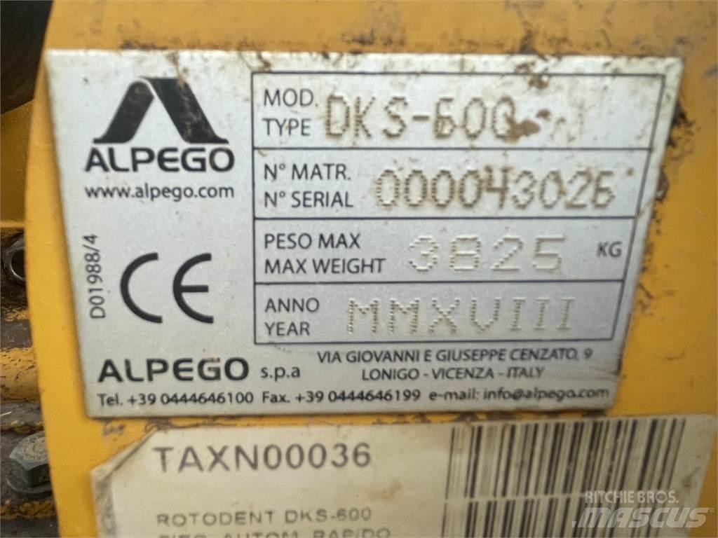Alpego DKS-600 Motoreggen / Rototiller
