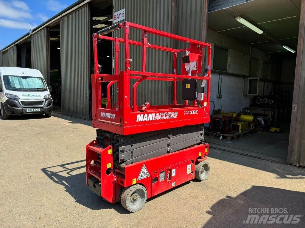 Manitou 78 SEC Scheren-Arbeitsbühnen