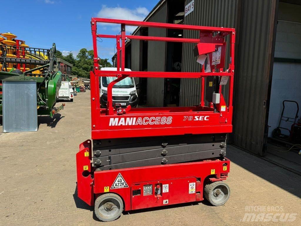 Manitou 78 SEC Scheren-Arbeitsbühnen