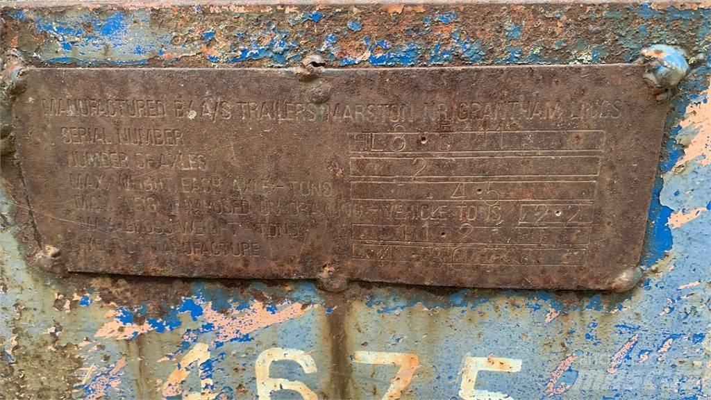 Marston 8 TONNE Allzweckanhänger