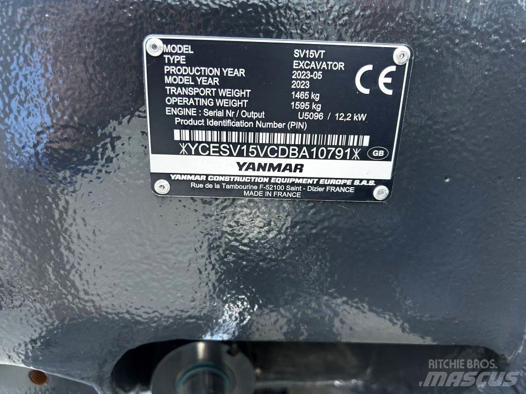 Yanmar SV15VT Midibagger  7t - 12t
