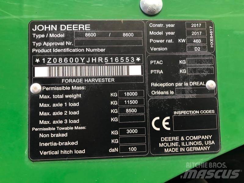 John Deere 8600 Andere Landmaschinen