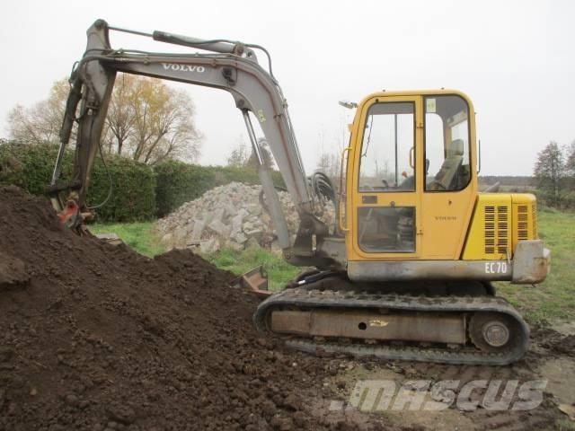 Volvo EC 70  ECR 88 Midibagger  7t - 12t