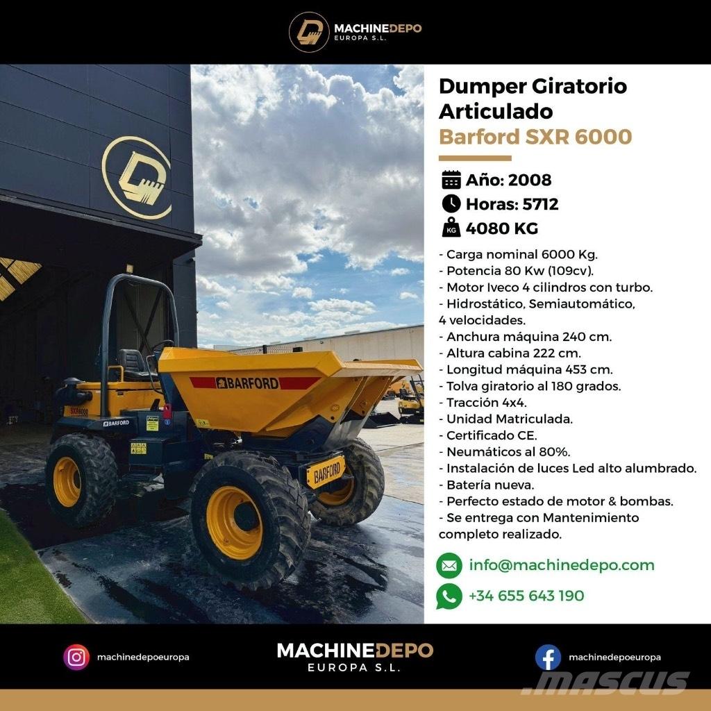 Barford SX R 6000 Minidumper