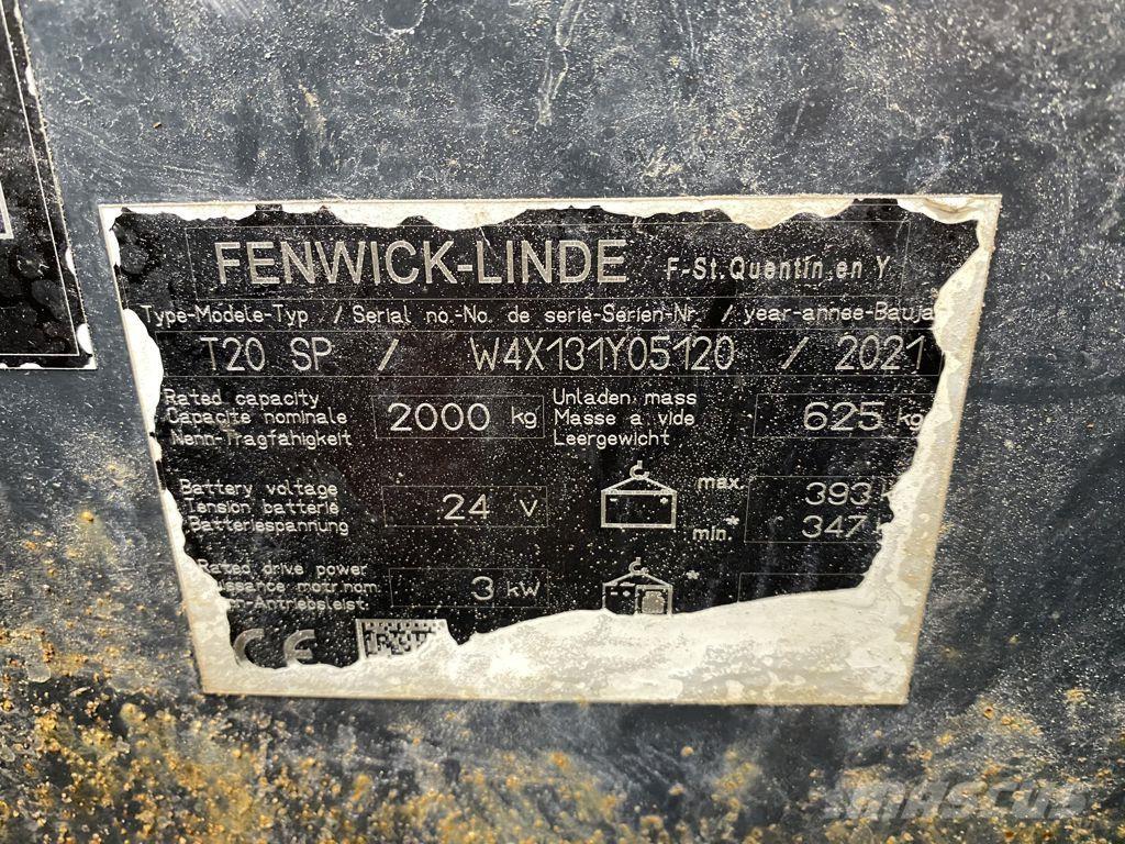 Linde T20SP Gabelstapler mit Fahrerstand