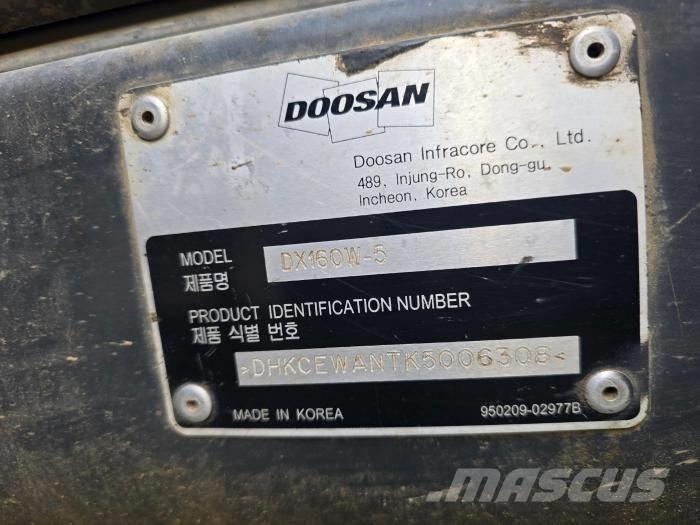 Doosan DX 140 W-5 Mobilbagger