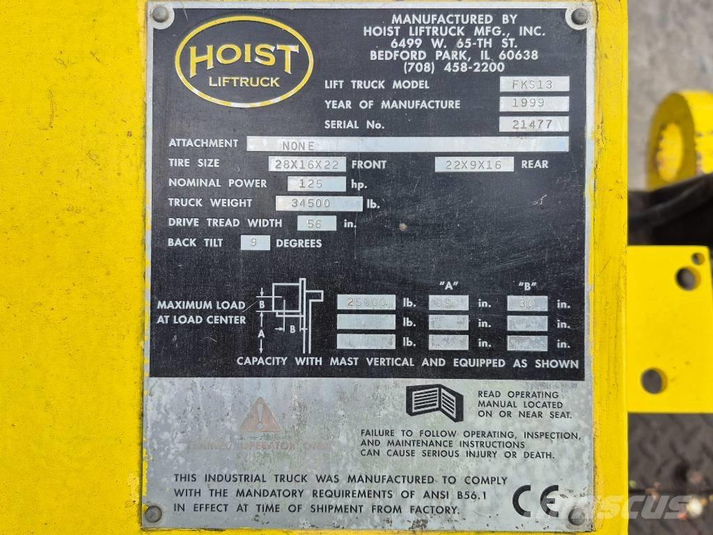 Hoist FKS 13 Heftrucks overige