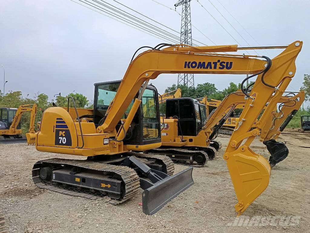 Komatsu PC 70 Midibagger  7t - 12t