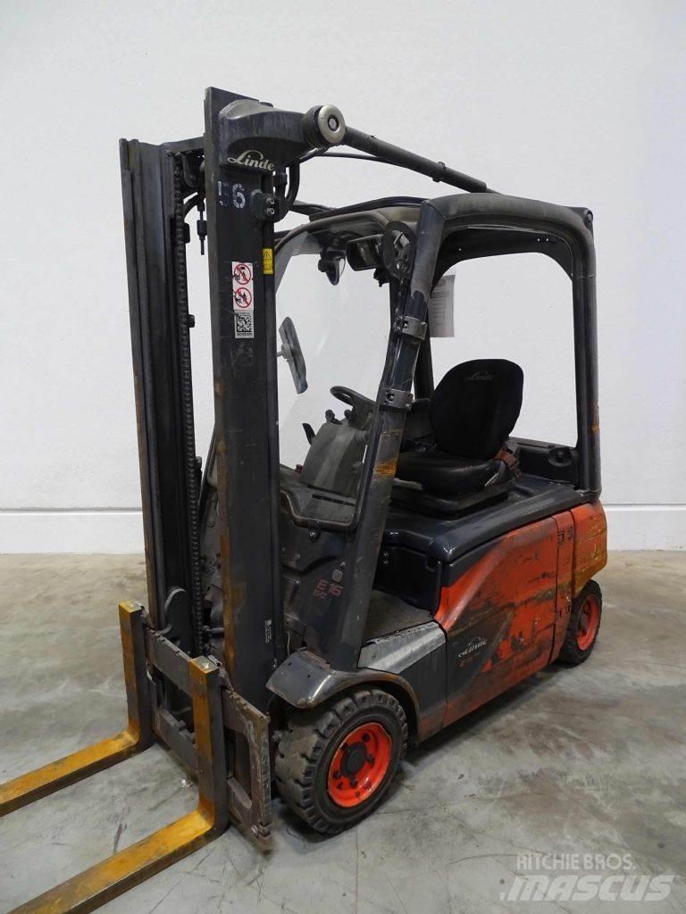 Linde E16P-02 Elektrische heftrucks