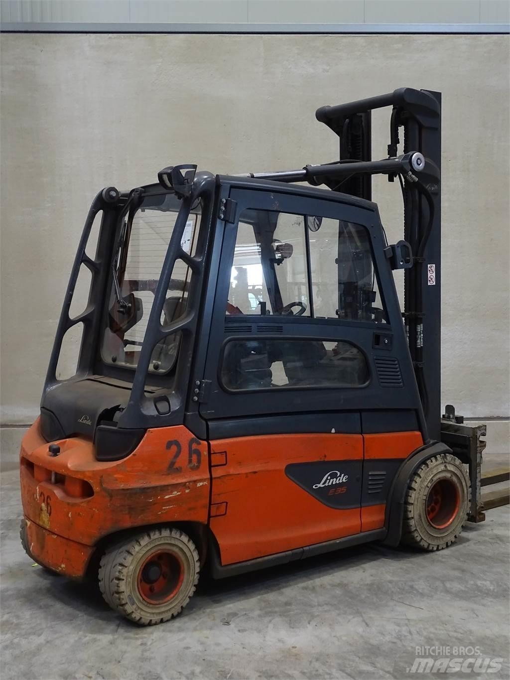Linde E35L Elektrische heftrucks