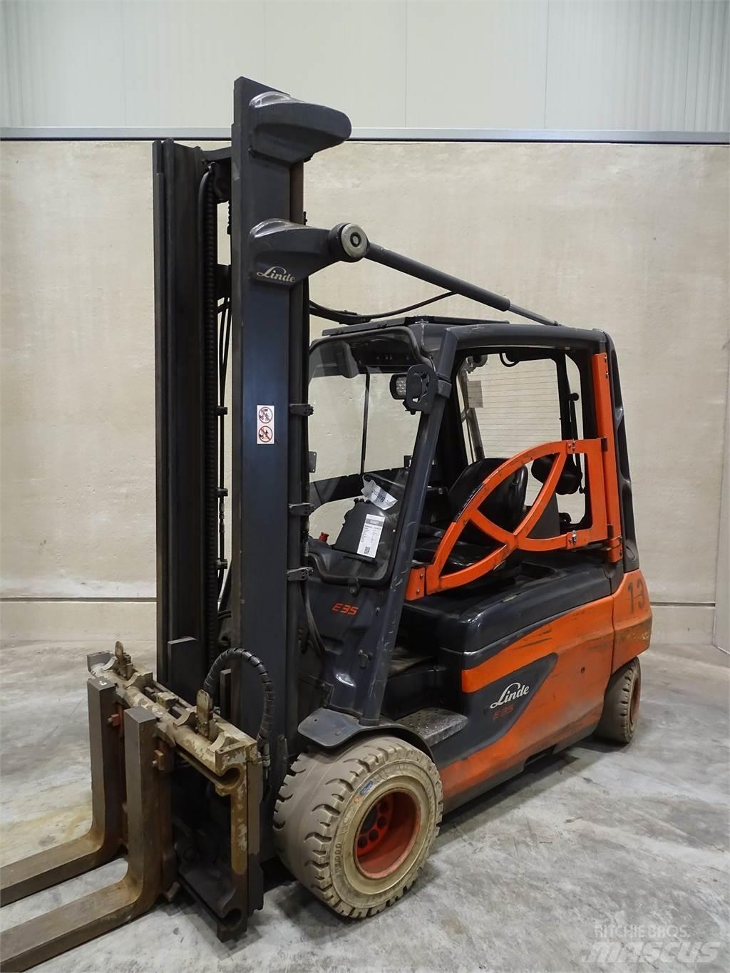 Linde E35L-01 Elektrische heftrucks