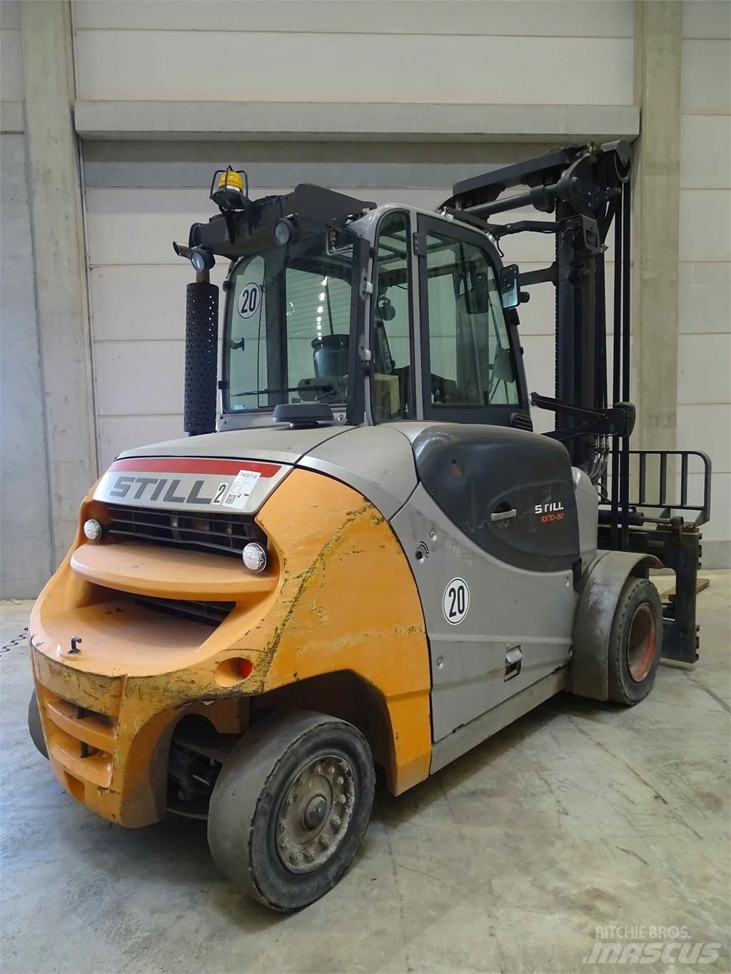 Still RX70-80 Diesel heftrucks