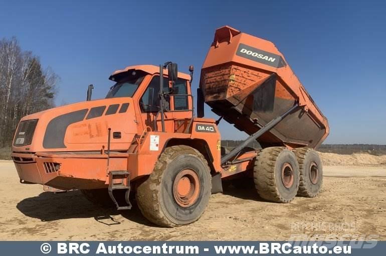 Doosan DA 40 Dumper - Knickgelenk