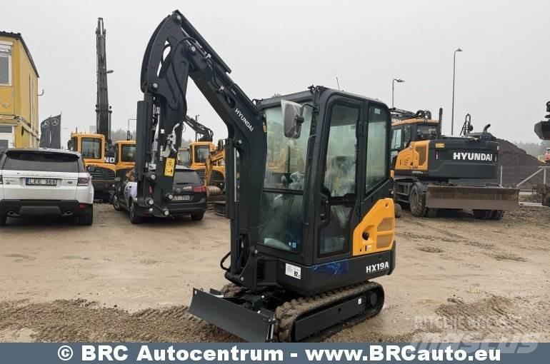 Hyundai HX19A Minibagger < 7t
