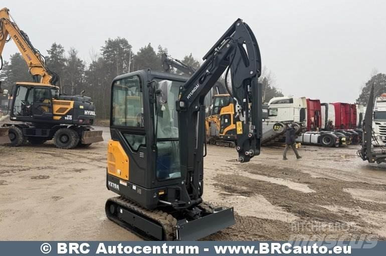 Hyundai HX19A Minibagger < 7t