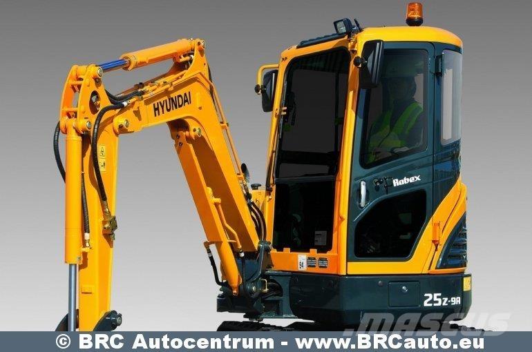 Hyundai R25Z-9AK Minibagger < 7t