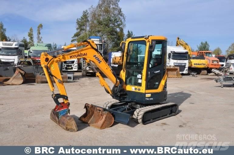 Hyundai R25Z-9AK Minibagger < 7t