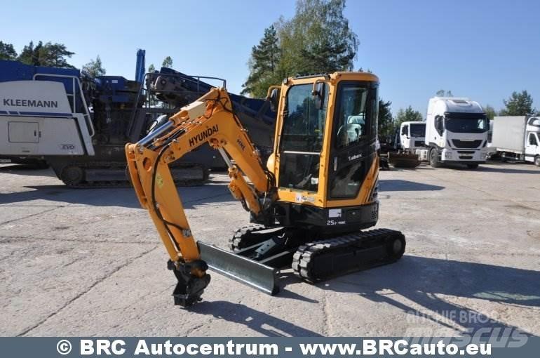 Hyundai R25Z-9AK Minibagger < 7t