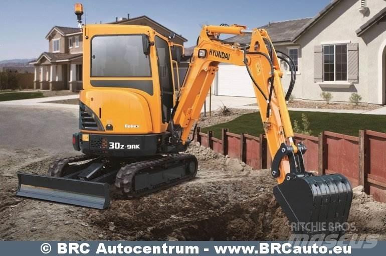 Hyundai R30Z-9AK Minibagger < 7t
