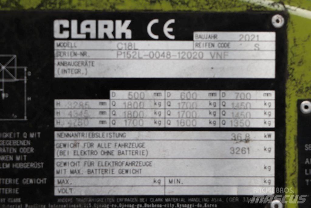 Clark C18L LPG heftrucks