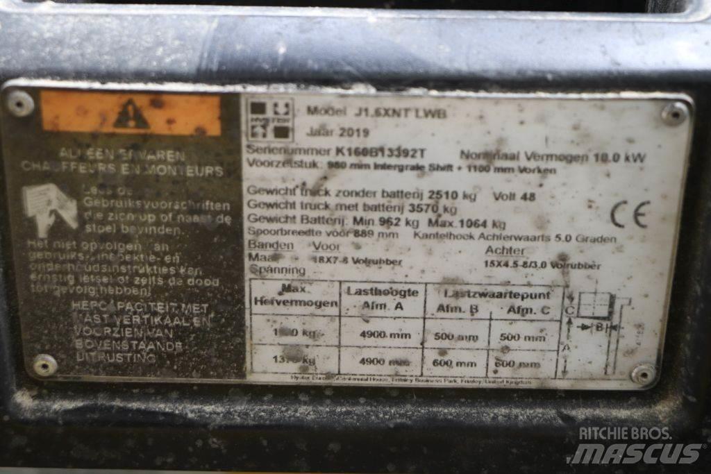 Hyster J1.6XNT Elektrische heftrucks