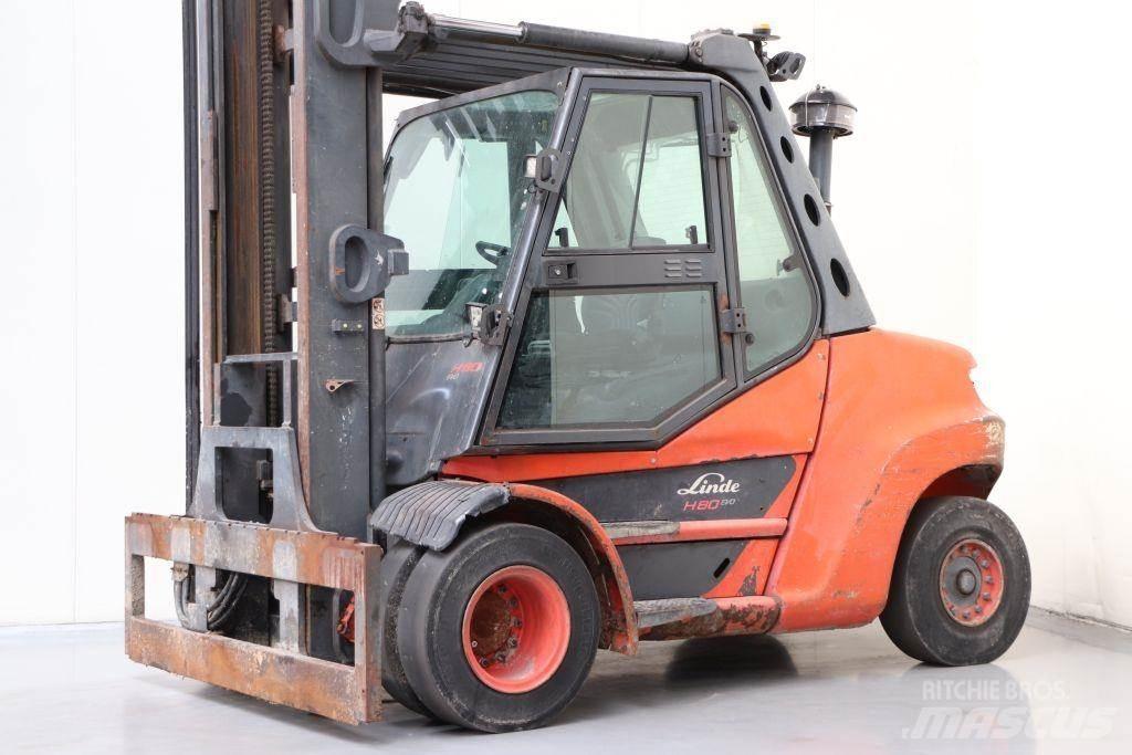 Linde H80D-03/900 Diesel heftrucks