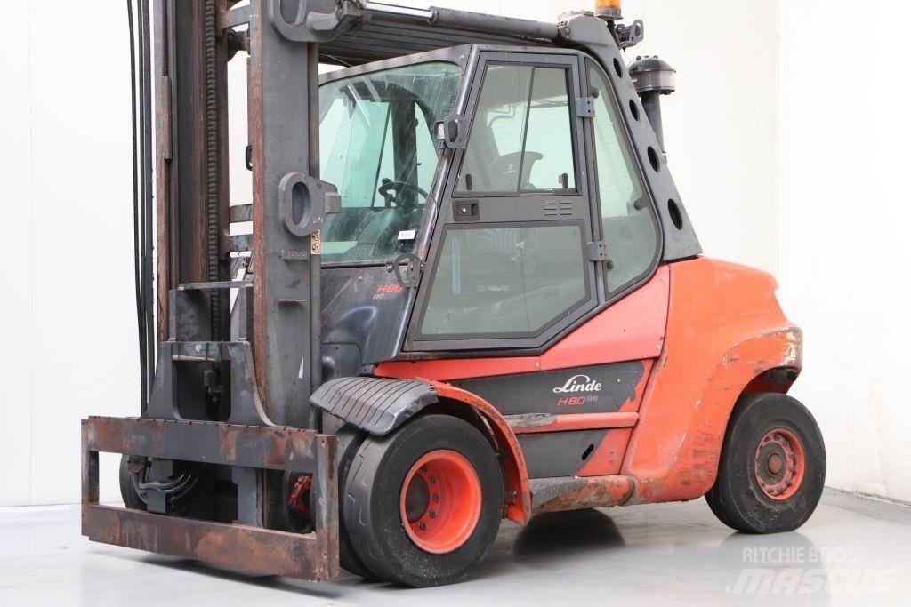 Linde H80D-03/900 Diesel heftrucks