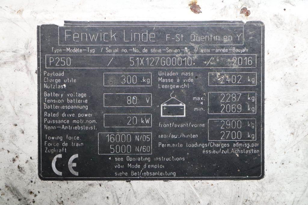 Linde P250 Schlepper