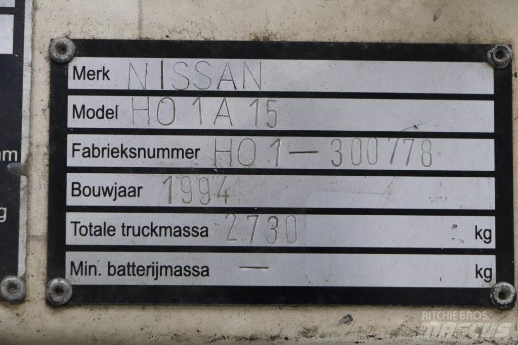 Nissan H01A15 LPG heftrucks