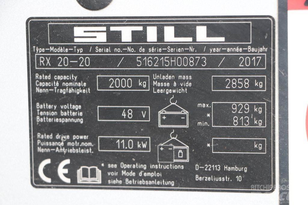 Still RX20-20 Elektrische heftrucks