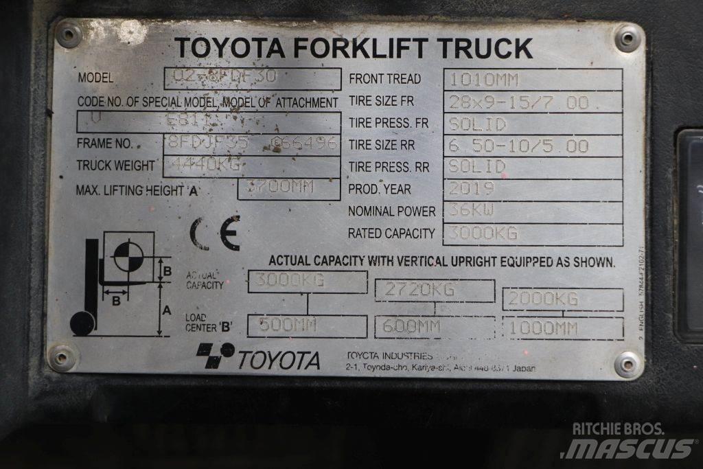 Toyota 02-8FDF30 Diesel heftrucks
