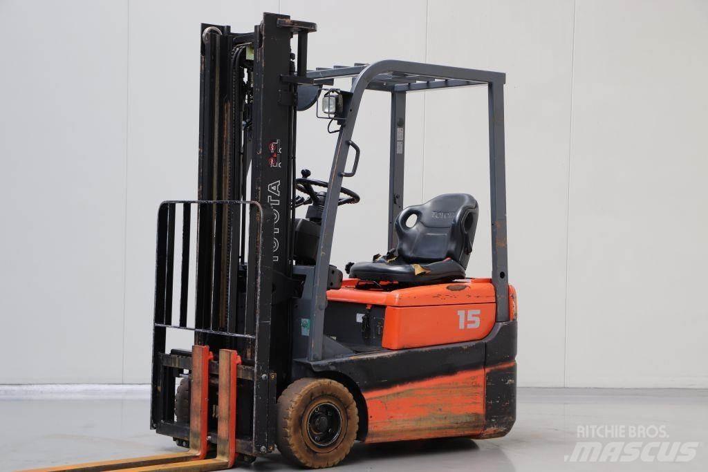 Toyota FBESF15 Elektrische heftrucks