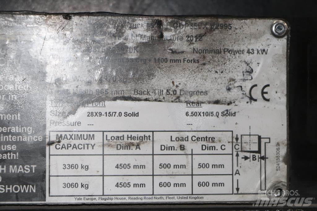 Yale GDP35VX Diesel heftrucks