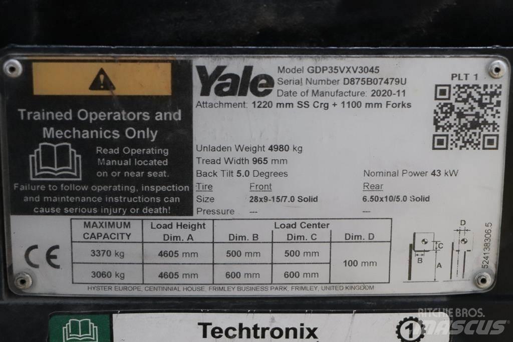 Yale GDP35VX Diesel heftrucks