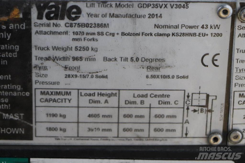 Yale GDP35VX Diesel heftrucks