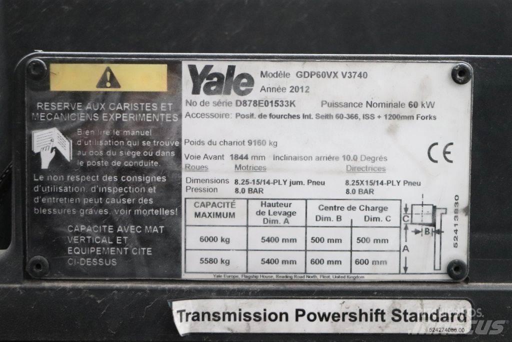Yale GDP60VX Diesel heftrucks
