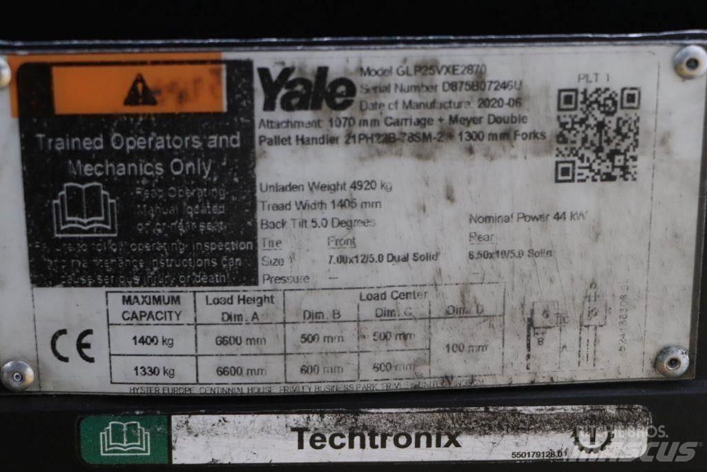 Yale GLP25VX LPG heftrucks