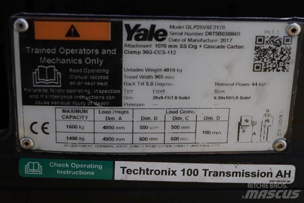 Yale GLP25VX LPG heftrucks