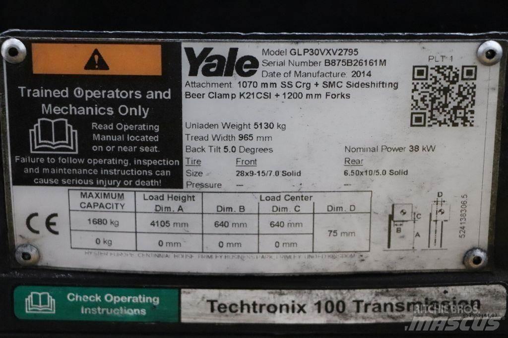 Yale GLP30VX LPG heftrucks